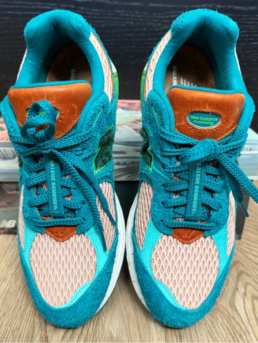 Salehe Bembury x New Balance 2002R Water Be The Guide Blue/Beige ML2002RJ - Picture 3 of 13